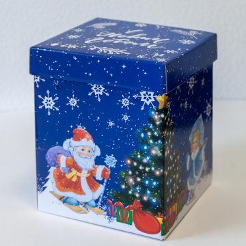 Коробка "Кубик новогодний" MAXI